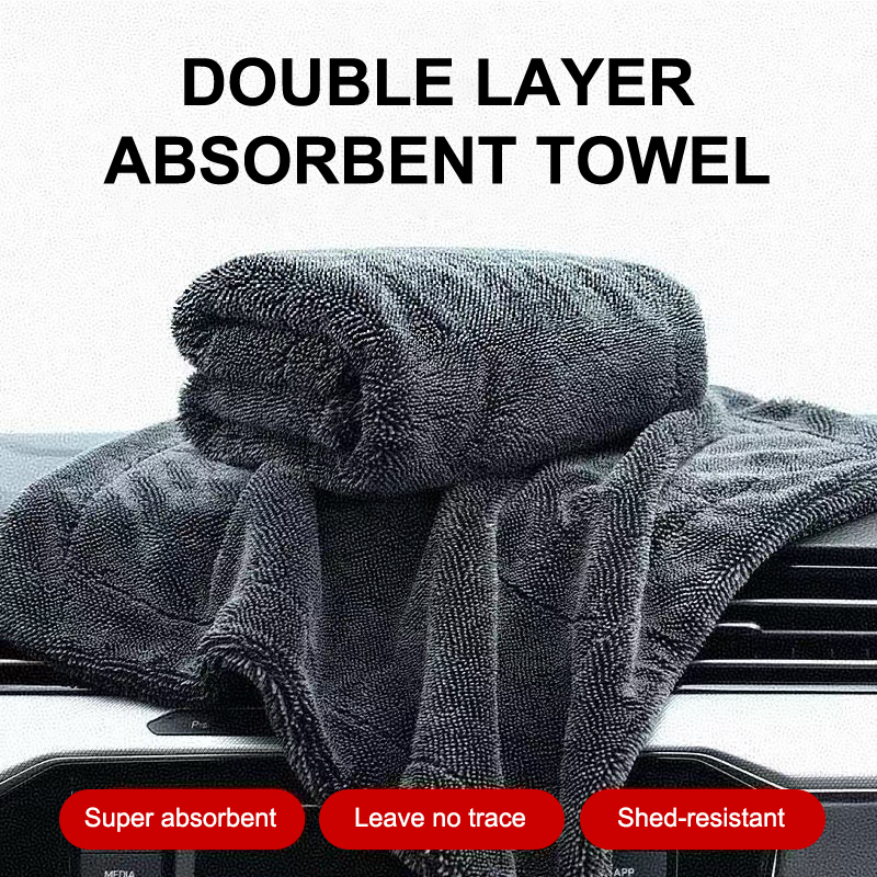 Microfiber Towel Detailing - [CA2] Mikrofiber Kurulama Havlusu Bükümlü Havlu