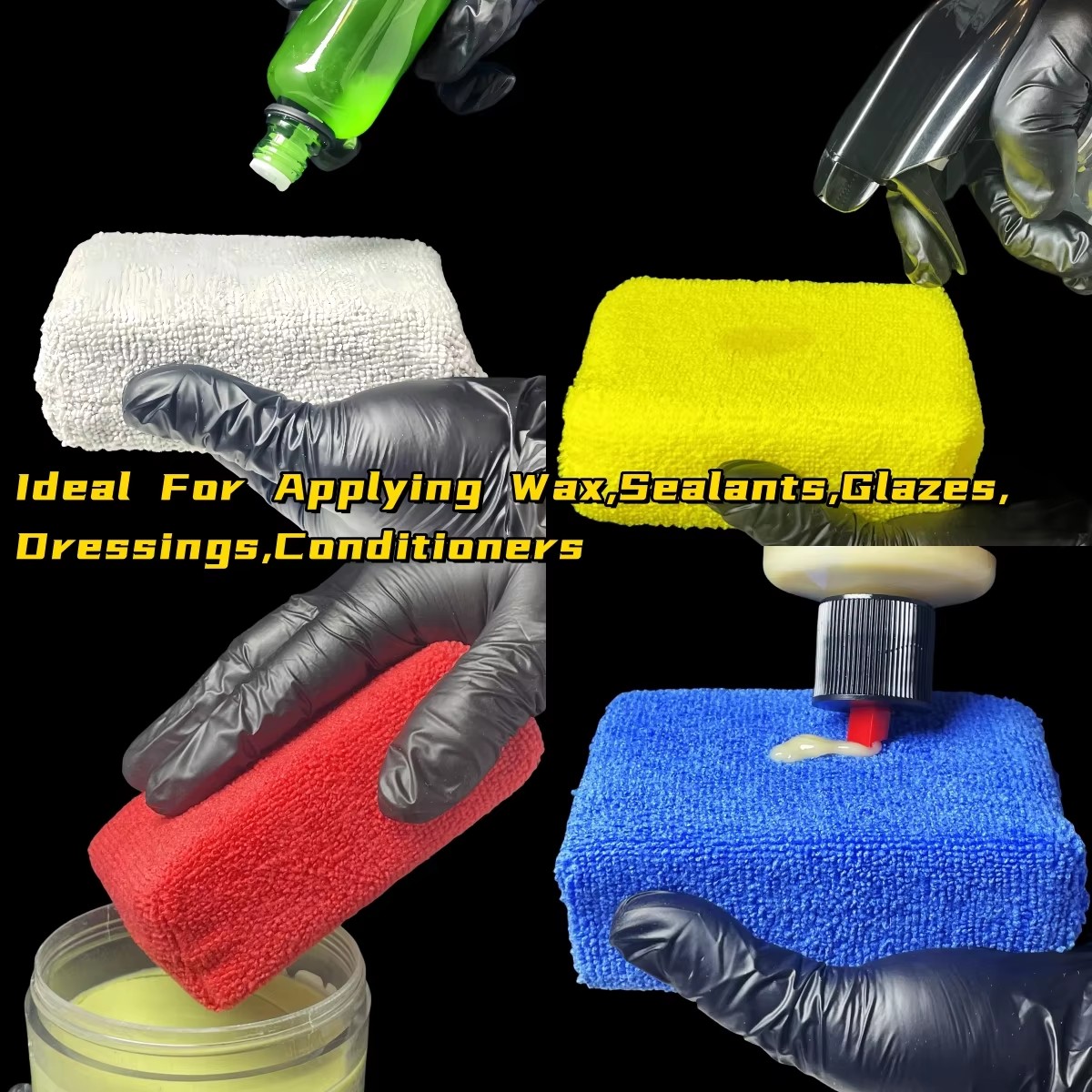 8 Adet Mikrofiber Araba Cilası - Wax Applicator Pad incelemesi ve fiyatı