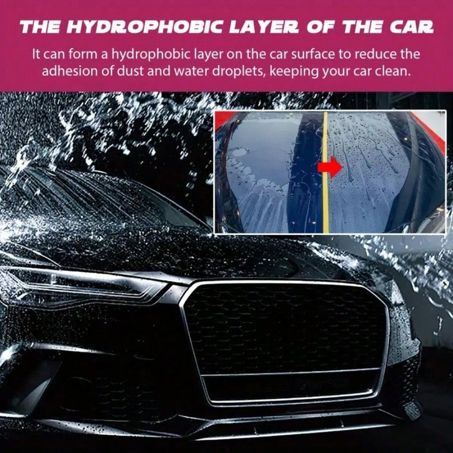 500ml Pembe Köpüklü Araba Yıka - Car Wax Ceramic Coating incelemesi ve fiyatı